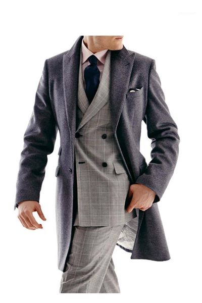 2017 winter new arrival men wool peacoat england stylish solid light grey 2 buttons with ticket pocket cashmere overcoat1, Black
2017 winter new arrival men wool peacoat england stylish solid light grey 2 buttons with ticket pocket cashmere overcoat1, Black