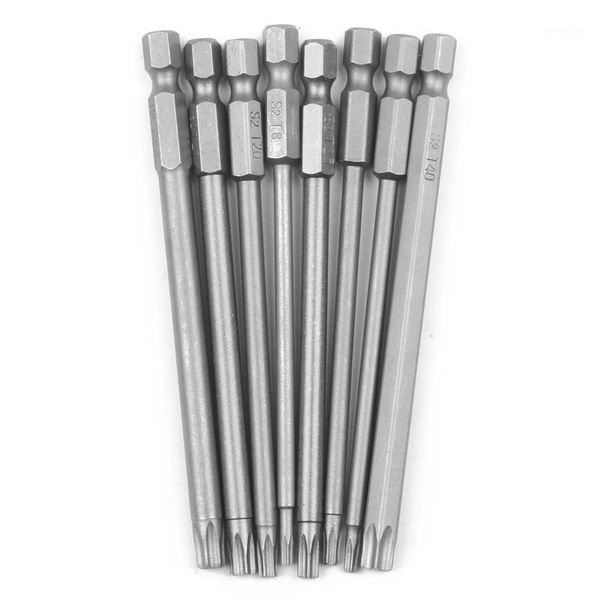 8 pieces hollow magnetic torx screwdriver bits set 1/4 inch hex shank screwdriver electric tools t8-t40 100mm1
8 pieces hollow magnetic torx screwdriver bits set 1/4 inch hex shank screwdriver electric tools t8-t40 100mm1