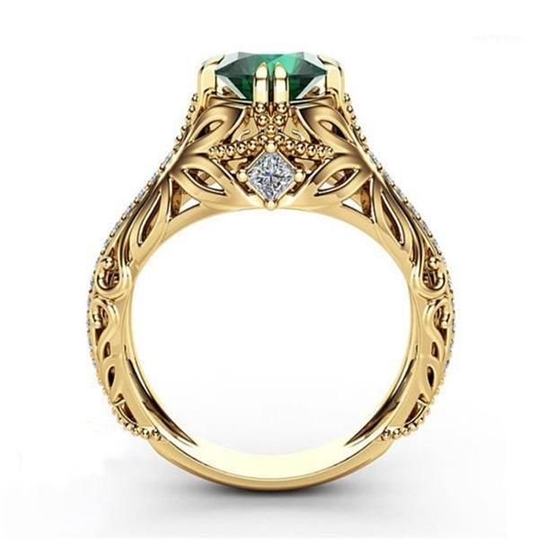 New Silver Ring Rose Gold and Zircon Hand Jewelry1, Golden;silver 
New Silver Ring Rose Gold and Zircon Hand Jewelry1, Golden;silver
