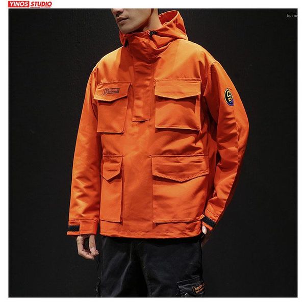 men's jackets drop men casual ins cargo hooded 2021 autumn mens solid pocket coats plus size outwear overalls clothing1, Black;brown
men's jackets drop men casual ins cargo hooded 2021 autumn mens solid pocket coats plus size outwear overalls clothing1, Black;brown