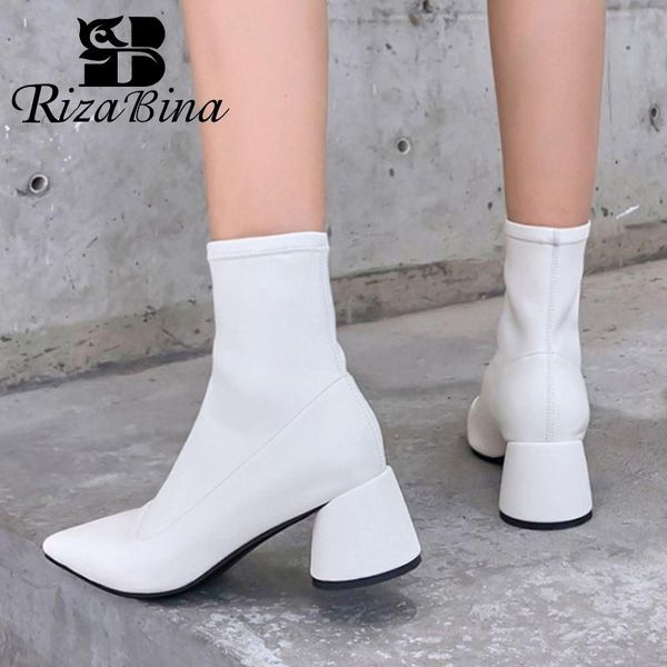 boots rizabina size 33-41 women ankle pointed toe high heel shoes winter warm short lady fashion daily footwear, Black
boots rizabina size 33-41 women ankle pointed toe high heel shoes winter warm short lady fashion daily footwear, Black