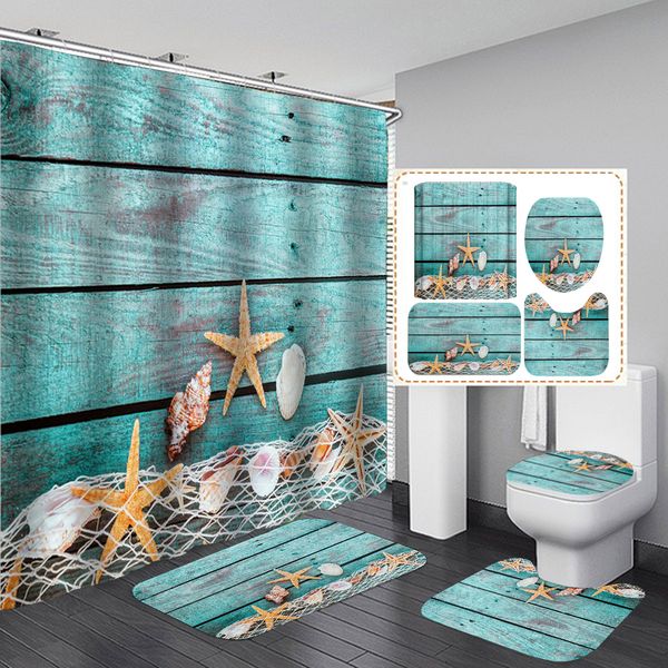 bipoobee beach fabric shower curtain conch starfish shell bathroom curtain anti slip pedestal rug lid toilet cover bath mat set
bipoobee beach fabric shower curtain conch starfish shell bathroom curtain anti slip pedestal rug lid toilet cover bath mat set
