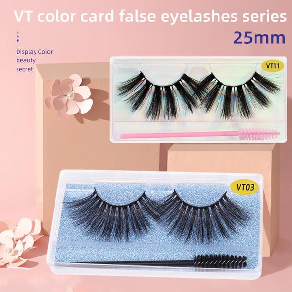 new 25mm false eyelashes 1 pair 3d mink eyelash brush fluffy long thick natural volume vendors eyelashes extension makeup tools
new 25mm false eyelashes 1 pair 3d mink eyelash brush fluffy long thick natural volume vendors eyelashes extension makeup tools
