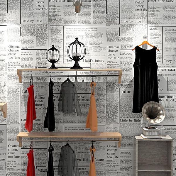 retro newspaper wallpaper roll english letters fashion shop decoration hair and clothing shop learn old newspaper wall1
retro newspaper wallpaper roll english letters fashion shop decoration hair and clothing shop learn old newspaper wall1