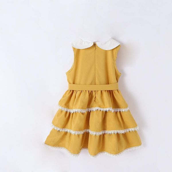 flofallzique summer clothes brand cute fashion sleeveless doll collar baby girls cake dress for party performance outdoor, Red;yellow
flofallzique summer clothes brand cute fashion sleeveless doll collar baby girls cake dress for party performance outdoor, Red;yellow