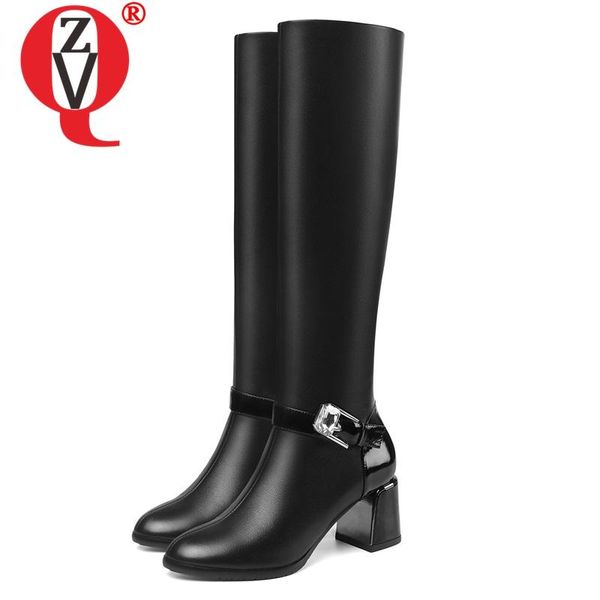 zvq cow leather knee high boots zipper long boots fashion 6cm high heels women's shoes drop shipping leather motorcycle, Black
zvq cow leather knee high boots zipper long boots fashion 6cm high heels women's shoes drop shipping leather motorcycle, Black