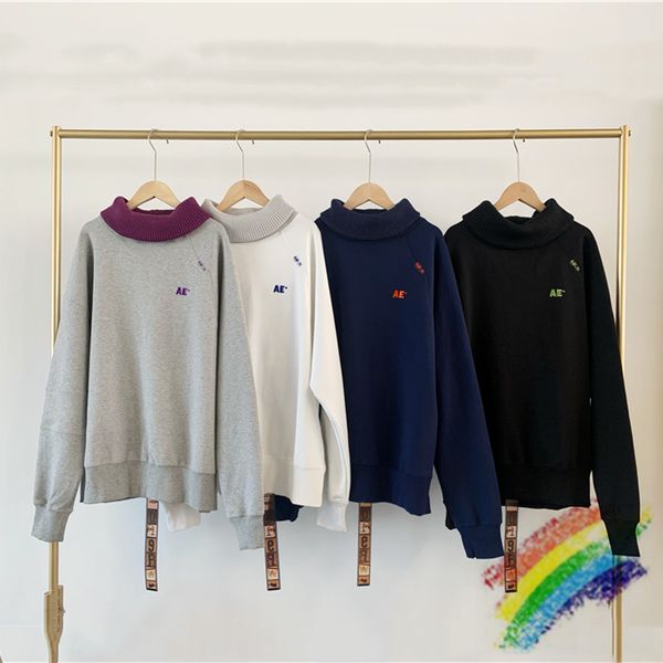 turtleneck embroidery ader error crewneck men women 1:1 high-quality streetwear adererror sweatshirts hoodie, Blue;black 
turtleneck embroidery ader error crewneck men women 1:1 high-quality streetwear adererror sweatshirts hoodie, Blue;black
