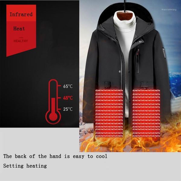 winter men's three-speed heating warm jacket temperature control usb charging zipper hooded fleece jacket male solid parkas1, Black;brown
winter men's three-speed heating warm jacket temperature control usb charging zipper hooded fleece jacket male solid parkas1, Black;brown