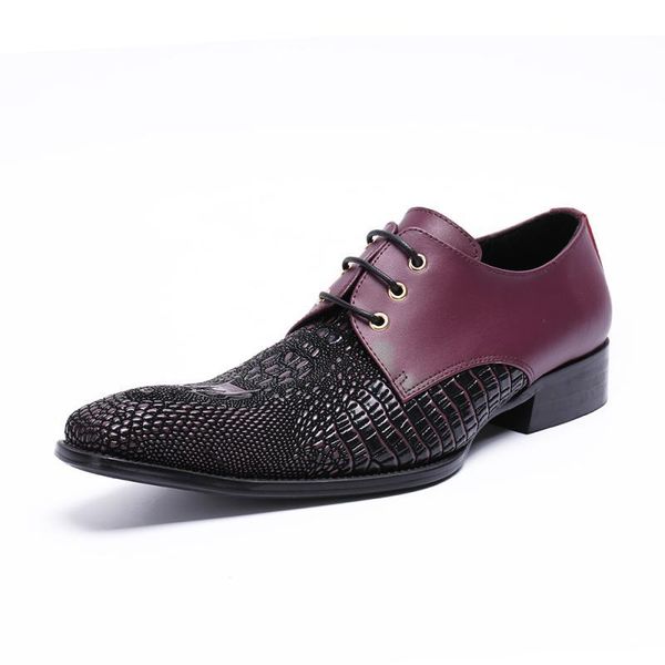dress shoes genuine leather men oxfords glitter business wedding italian red lace-up flats, Black
dress shoes genuine leather men oxfords glitter business wedding italian red lace-up flats, Black