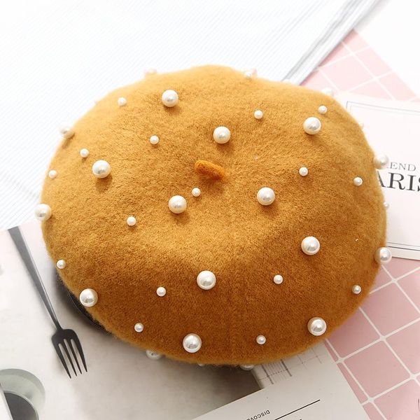 1pcs women winter berets luxury pearl rivet vintage cashmere female warm beret hats girls flat cap beret for women, Blue;gray
1pcs women winter berets luxury pearl rivet vintage cashmere female warm beret hats girls flat cap beret for women, Blue;gray