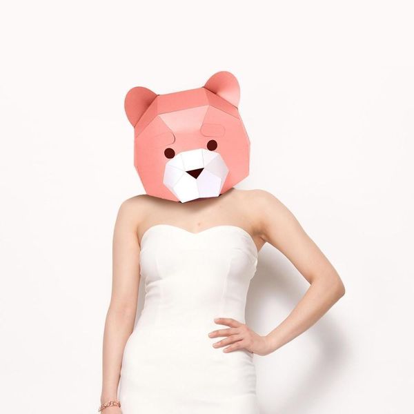 costume 3d fashion b ear animal cosplay diy paper craft model mask christmas halloween prom party gift
costume 3d fashion b ear animal cosplay diy paper craft model mask christmas halloween prom party gift