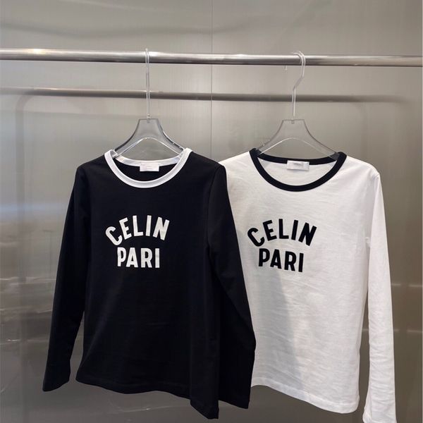 ce classic early autumn new flocking black and white color matching slim long sleeve
ce classic early autumn new flocking black and white color matching slim long sleeve
