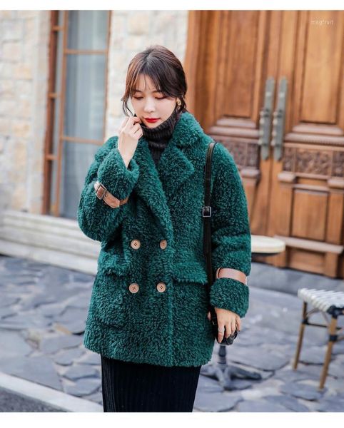 winter coat women 2020 new fashion warm parka fur 100% real wool coats turn-down collar jacket double-breasted big pocket1, Black
winter coat women 2020 new fashion warm parka fur 100% real wool coats turn-down collar jacket double-breasted big pocket1, Black