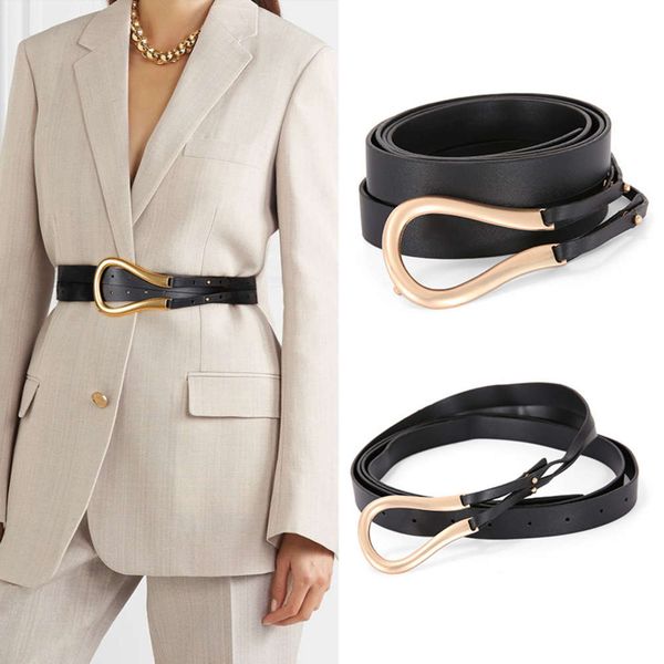 net red mini u-shaped horseshoe buckle belt coat decoration windbreaker large pliers women's small waist cover, Black;brown
net red mini u-shaped horseshoe buckle belt coat decoration windbreaker large pliers women's small waist cover, Black;brown