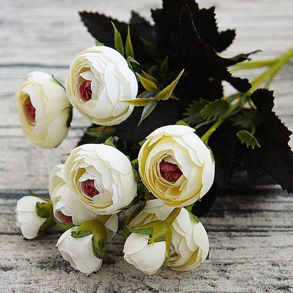 decorative flowers & wreaths 6 branches small silk fake artificial flores fleur artificielles camellia peony stamens for home decoration flo
decorative flowers & wreaths 6 branches small silk fake artificial flores fleur artificielles camellia peony stamens for home decoration flo