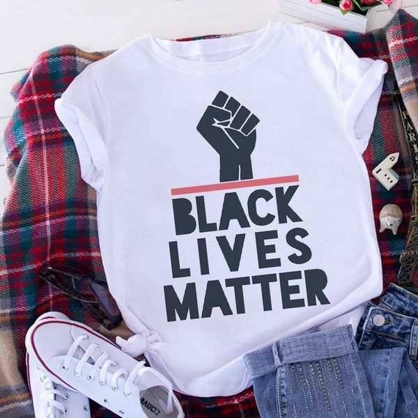 summer graphic tee shirt femme letter black lives matter vogue women 90s hip hop punk shirt hipster streetwear camiseta mujer, White
summer graphic tee shirt femme letter black lives matter vogue women 90s hip hop punk shirt hipster streetwear camiseta mujer, White