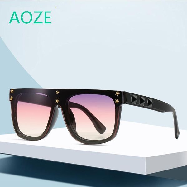 2020 fashion pentagram decoration gradient women's oversize sunglasses design brand vintage sunglasses1, White;black
2020 fashion pentagram decoration gradient women's oversize sunglasses design brand vintage sunglasses1, White;black