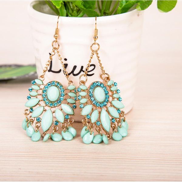 dangle & chandelier handmade tassel artificial bohemian earrings stylish sweet style long drop earring rhinestone brincos, Silver
dangle & chandelier handmade tassel artificial bohemian earrings stylish sweet style long drop earring rhinestone brincos, Silver