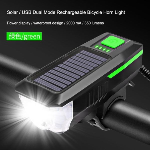 bike lights bicycle front light with horn solar usb rechargeable 2000mah mtb road cycling lamp headlight
bike lights bicycle front light with horn solar usb rechargeable 2000mah mtb road cycling lamp headlight