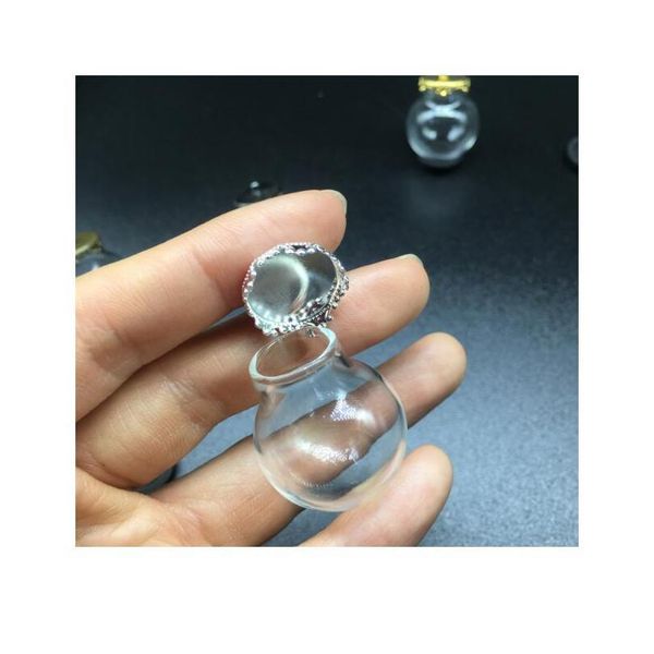 10sets 25mm round ball 15mm open glass globes 5 colors metal flower base tray jewelry necklace vial pendant diy wishing sqclco, Bronze;silver
10sets 25mm round ball 15mm open glass globes 5 colors metal flower base tray jewelry necklace vial pendant diy wishing sqclco, Bronze;silver