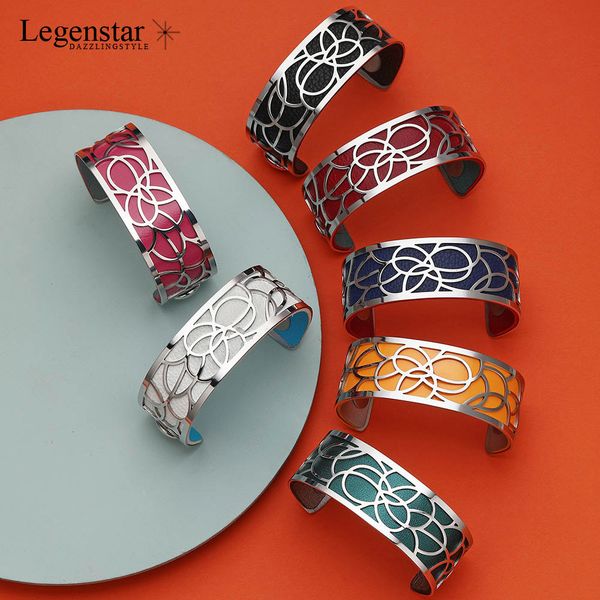 legenstar из нержавеющих стали серебряными цвета браслетов браслетов для женщин ювелирных изделий сменной кожи браслет-манжета манжета femme, Black
legenstar из нержавеющих стали серебряными цвета браслетов браслетов для женщин ювелирных изделий сменной кожи браслет-манжета манжета femme, Black