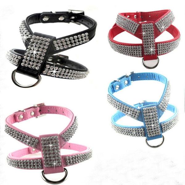 dog collars & leashes 2021 fashion breathe adjustable pu rhinestone pet vest clothes size xs-l
dog collars & leashes 2021 fashion breathe adjustable pu rhinestone pet vest clothes size xs-l