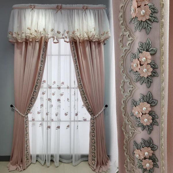 curtain & drapes american romantic floral for princess girls room bedroom sheer voile living lace drape window s248#40
curtain & drapes american romantic floral for princess girls room bedroom sheer voile living lace drape window s248#40