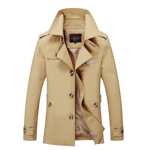 men's jacket coat long casual overcoat for male trench outer wear clothing kg-228, Black;brown
men's jacket coat long casual overcoat for male trench outer wear clothing kg-228, Black;brown