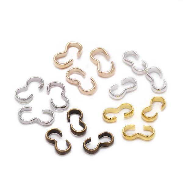 100pcs/lot 4*8 mm buckle clasp connectors gold clasp connectors for jewelry making finding bracelet accessories wmtdve, Silver
100pcs/lot 4*8 mm buckle clasp connectors gold clasp connectors for jewelry making finding bracelet accessories wmtdve, Silver
