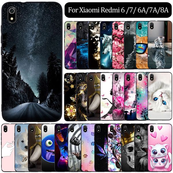 6a 7 6 silicone phone 7a cover coque funda for xiaomi redmi 8a case
6a 7 6 silicone phone 7a cover coque funda for xiaomi redmi 8a case