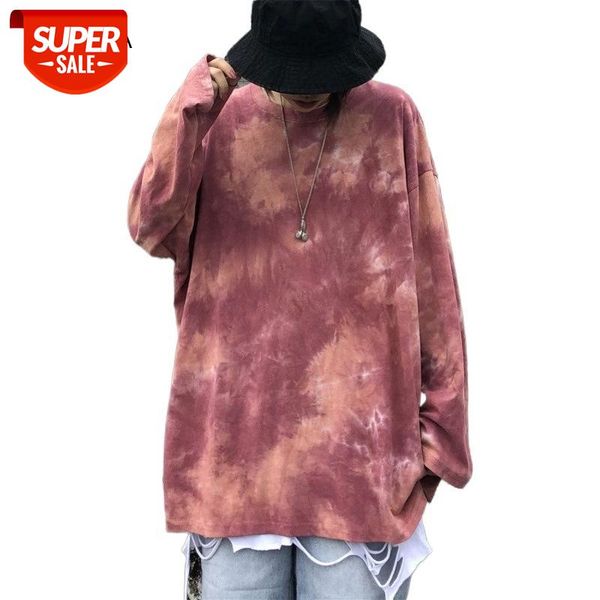 tie-dye print women t-shirts oversized tshirt ladies o-neck long sleeve female t shirt casual tee shirts basic woman tshirt #1w38, White
tie-dye print women t-shirts oversized tshirt ladies o-neck long sleeve female t shirt casual tee shirts basic woman tshirt #1w38, White