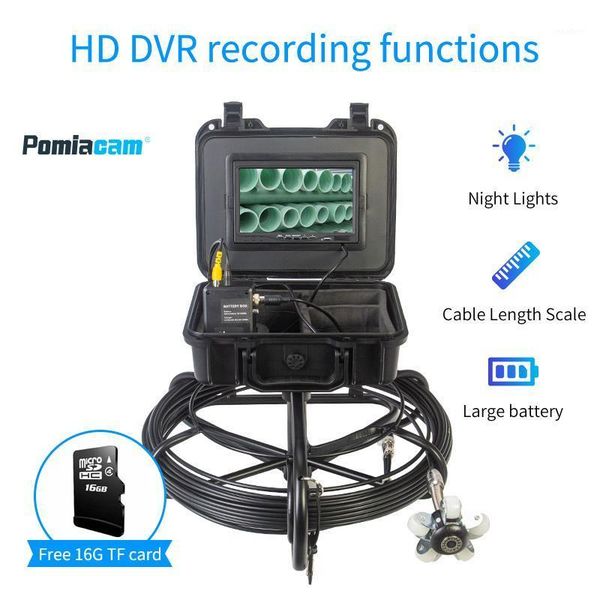 cameras wp7600a 20m black cable portable security camera with push rod reel underwater industrial pipe insepction dvr1
cameras wp7600a 20m black cable portable security camera with push rod reel underwater industrial pipe insepction dvr1