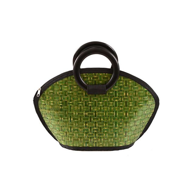 women new green rattan woven handbag ins popular autumn female casual straw bag lady handmade bamboo knit tote handle bag ss3447
women new green rattan woven handbag ins popular autumn female casual straw bag lady handmade bamboo knit tote handle bag ss3447