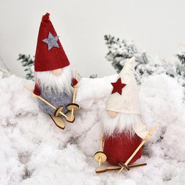 christmas decorations ski gnome doll tree pendant elf santa kids xmas gifts handmade swedish tomte ornaments deskyear home decor
christmas decorations ski gnome doll tree pendant elf santa kids xmas gifts handmade swedish tomte ornaments deskyear home decor