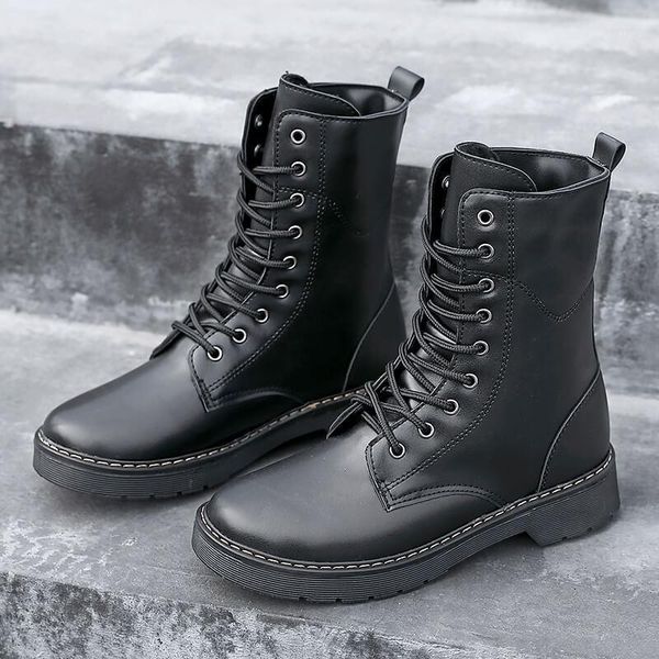 boots women soft leather shoes female motocycle for autumn winter woman punk botas mujer size 441, Black
boots women soft leather shoes female motocycle for autumn winter woman punk botas mujer size 441, Black