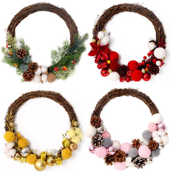the latest 30cm size christmas decorations, christmas wreath hand-woven rattan rings, christmas pendants and home decorations, ing
the latest 30cm size christmas decorations, christmas wreath hand-woven rattan rings, christmas pendants and home decorations, ing