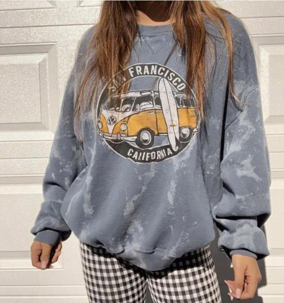 autumn womens sweatshirt 2020 vintage casual loose letter car print long sleeve oversized female hoody pullover streetwear, Black
autumn womens sweatshirt 2020 vintage casual loose letter car print long sleeve oversized female hoody pullover streetwear, Black