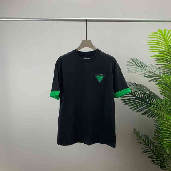 selling hip hop bottega 2022venet fashion short sleeve color matching bv green triangle chest letter printing men's and women's t-, White;black
selling hip hop bottega 2022venet fashion short sleeve color matching bv green triangle chest letter printing men's and women's t-, White;black