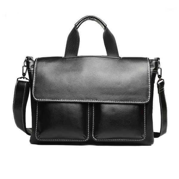 briefcases fashion man handbag business men's genuine large leather mens shoulder bag for lapcomputer bag1
briefcases fashion man handbag business men's genuine large leather mens shoulder bag for lapcomputer bag1