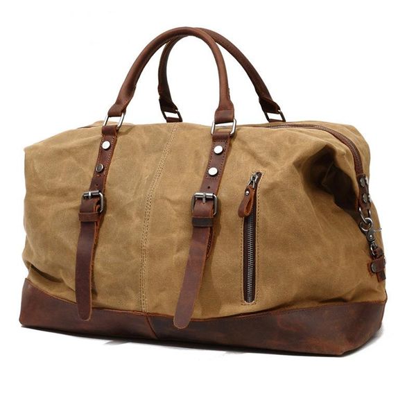 designer-large capacity high density tarpaulin canvas and full-grain leather duffel bags waterproof handbag with shoulder strap travel bags
designer-large capacity high density tarpaulin canvas and full-grain leather duffel bags waterproof handbag with shoulder strap travel bags