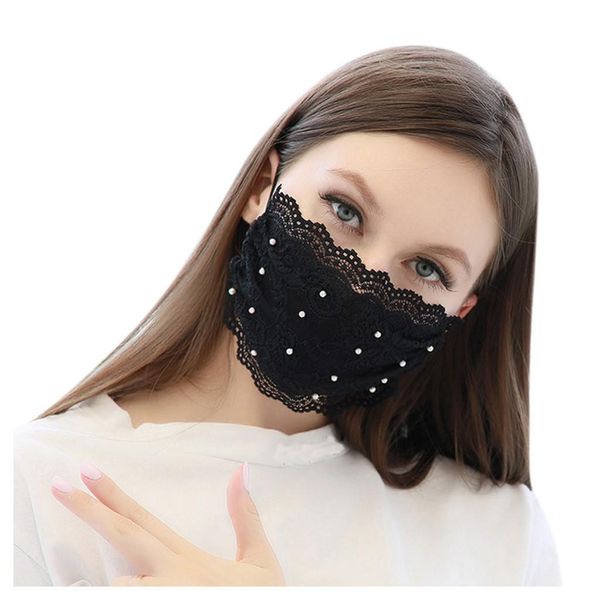 gloves fashion lace mask printed reusable washable pearl bandana mittens designer mouth cover decoration for face women wmtefa, Black
gloves fashion lace mask printed reusable washable pearl bandana mittens designer mouth cover decoration for face women wmtefa, Black