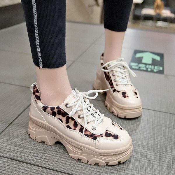 2021 the new 2021 leopard print chunky lace up high platform white women's sports shoes 04q2, Black
2021 the new 2021 leopard print chunky lace up high platform white women's sports shoes 04q2, Black