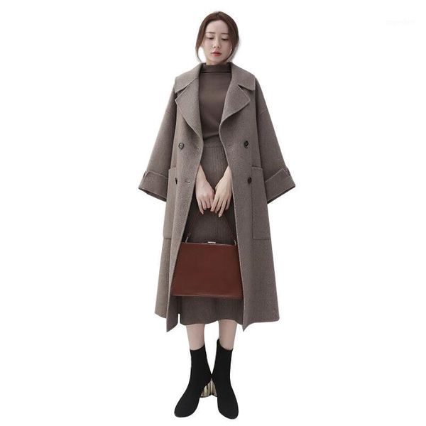 thick elegant coat female autumn winter new woolen coat long paragraph over the knee loose wool coats korean fashion clothing1, Black
thick elegant coat female autumn winter new woolen coat long paragraph over the knee loose wool coats korean fashion clothing1, Black