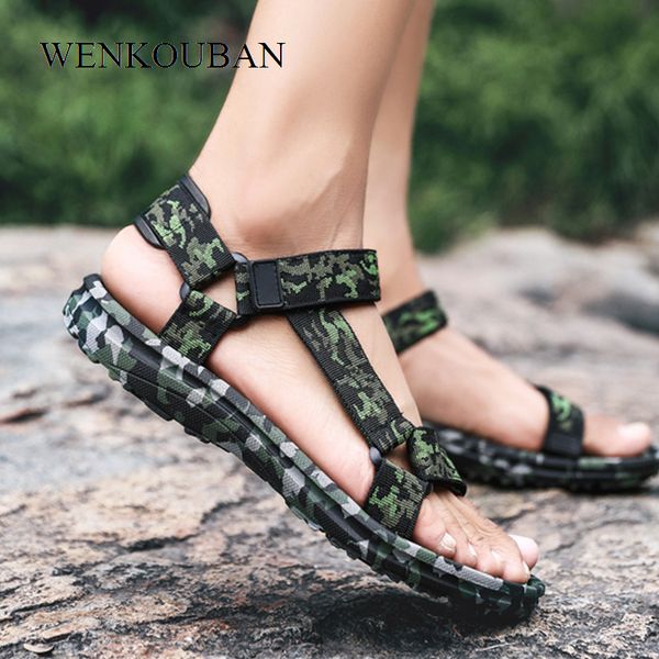 summer men sandals camouflage slippers men beach shoes fashion water sandals men casual flip flops flat sandalia masculina 2020 t200420, Black
summer men sandals camouflage slippers men beach shoes fashion water sandals men casual flip flops flat sandalia masculina 2020 t200420, Black