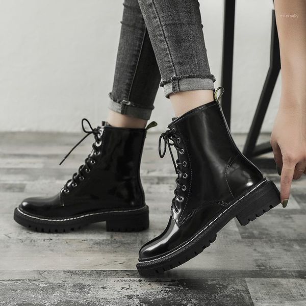 boots black leather woman platform motorcycle booties winter waterproof plush snow botte femme lace-up knight botas heels 20211
boots black leather woman platform motorcycle booties winter waterproof plush snow botte femme lace-up knight botas heels 20211