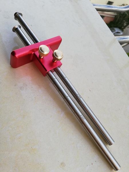 european double-headed scribe blade, wooden scribe-line woodworking crossed-out tool woodworking tools
european double-headed scribe blade, wooden scribe-line woodworking crossed-out tool woodworking tools