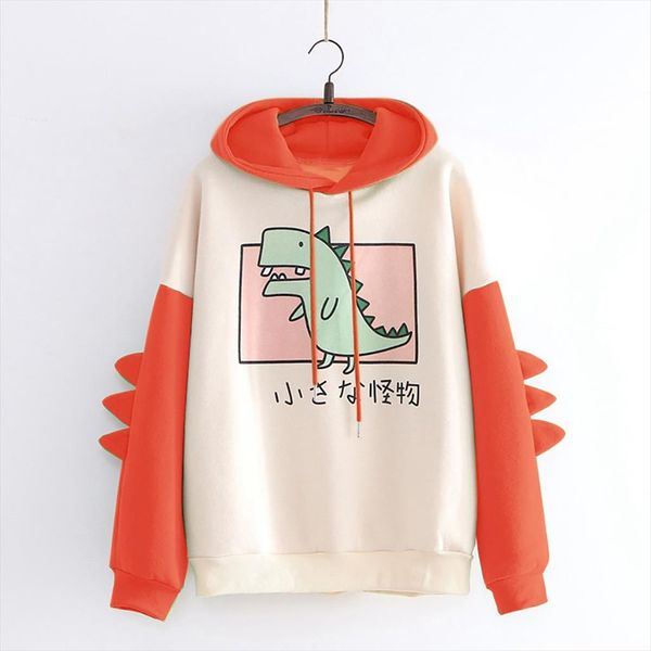 feitong cartoon dinosaur hoodies spring sweatshirt women printing patchwork long sleeves splice kawaii sweatshirts drop shipping, Black
feitong cartoon dinosaur hoodies spring sweatshirt women printing patchwork long sleeves splice kawaii sweatshirts drop shipping, Black