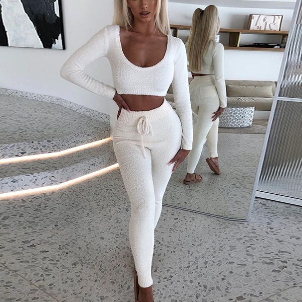 townlike casual two piece set long sleeve and pants 2020 autumn winter women set plush sweater 2 piece women outfits, Gray
townlike casual two piece set long sleeve and pants 2020 autumn winter women set plush sweater 2 piece women outfits, Gray