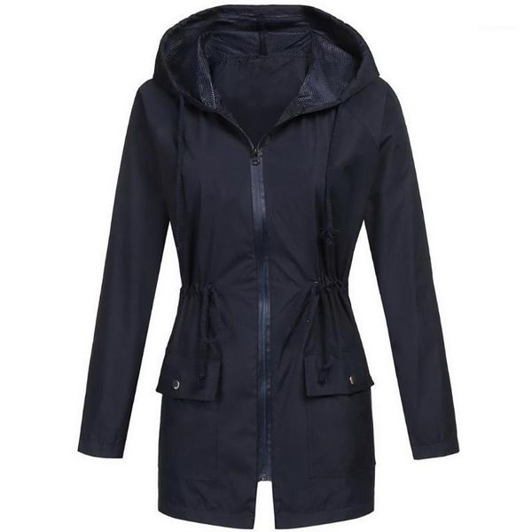 chaquetas mujer 2019 women solid rain jacket outdoor plus size waterproof hooded raincoat windproof veste femme manteau femme1, Black;brown
chaquetas mujer 2019 women solid rain jacket outdoor plus size waterproof hooded raincoat windproof veste femme manteau femme1, Black;brown