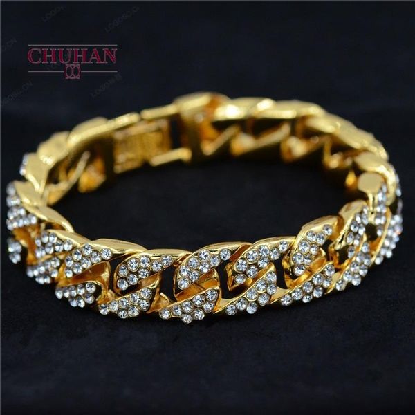 link, chain chuhan hip hop bracelet fashion men's bling iced out cuba luxury rhinestones jewelry accessories gift c388, Black
link, chain chuhan hip hop bracelet fashion men's bling iced out cuba luxury rhinestones jewelry accessories gift c388, Black